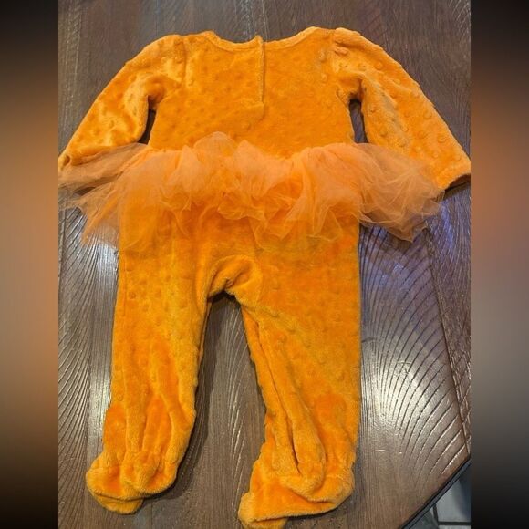 Girls Mud Pie Pumpkin Halloween Costume size 6/9m - Picture 2 of 7